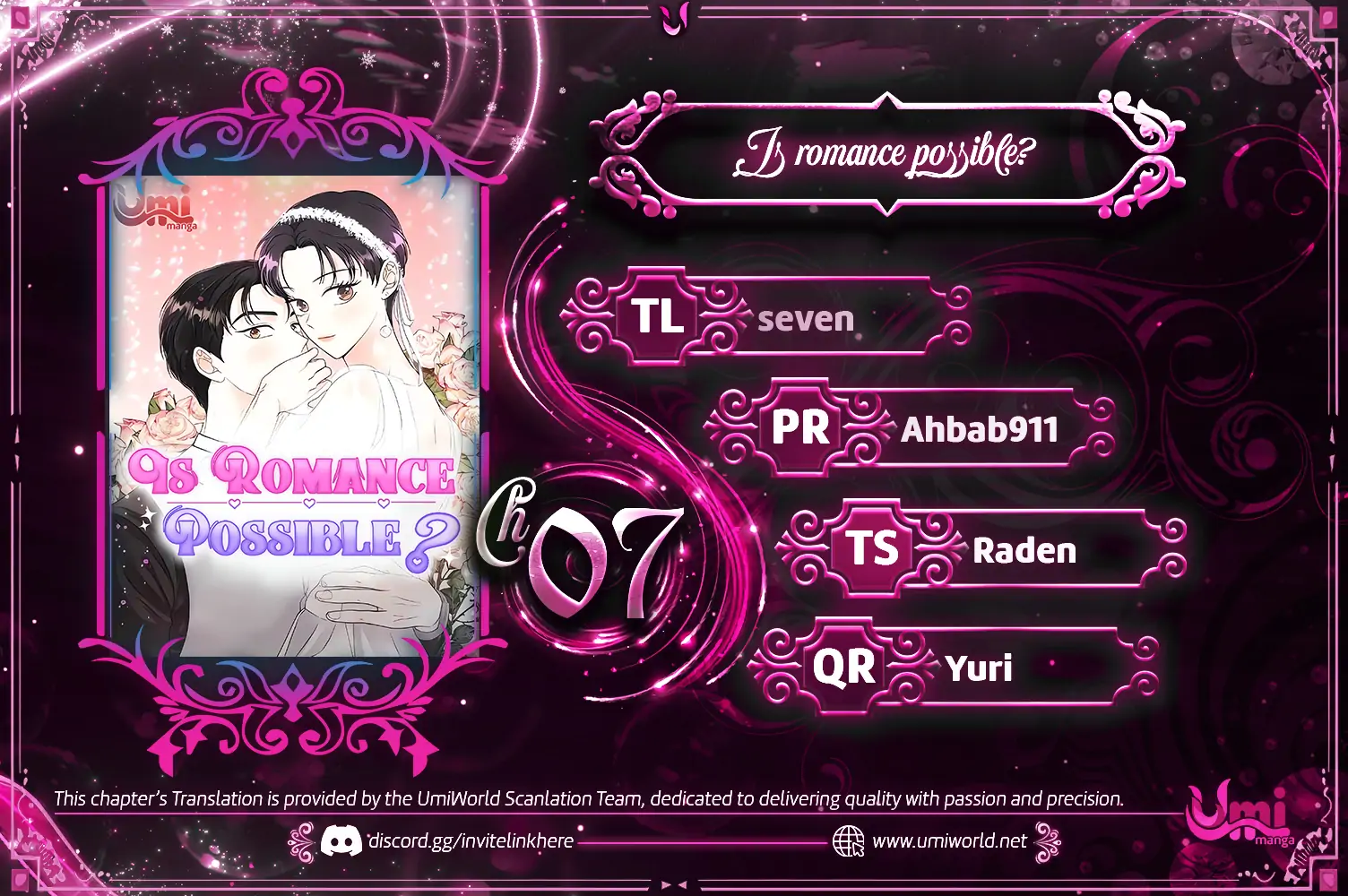 Is Romance Possible? Chapter 7 - Page 1