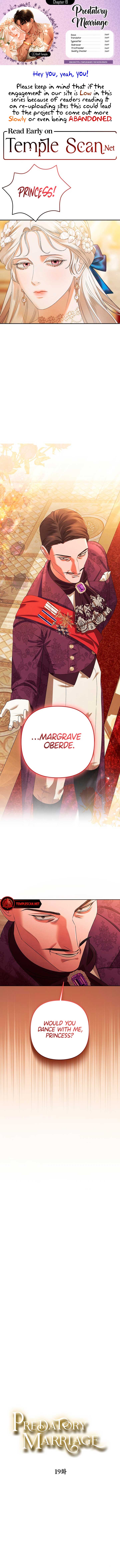 Predatory Marriage Chapter 19 - Page 1