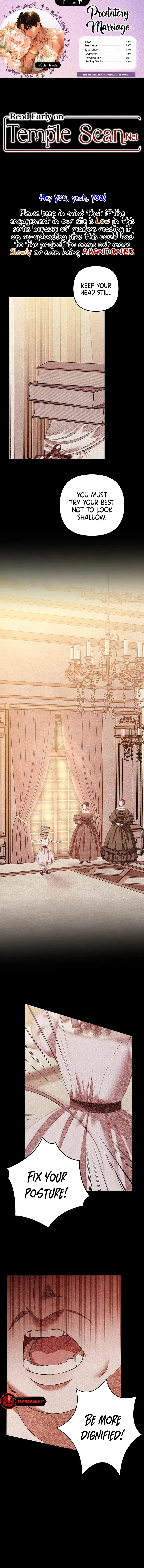 Predatory Marriage Chapter 7 - Page 1