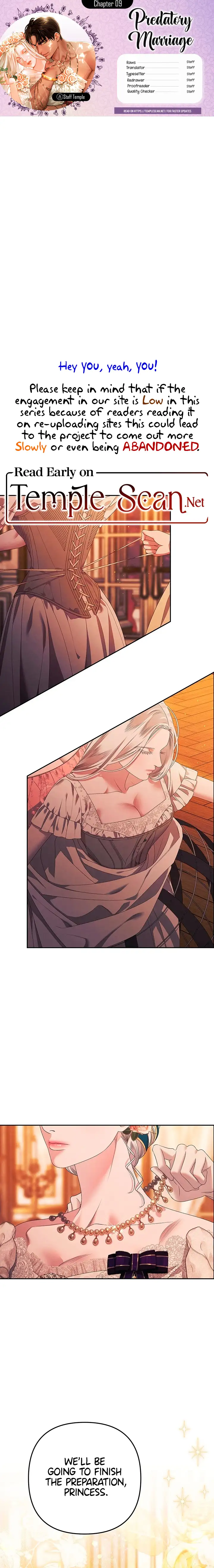 Predatory Marriage Chapter 9 - Page 1