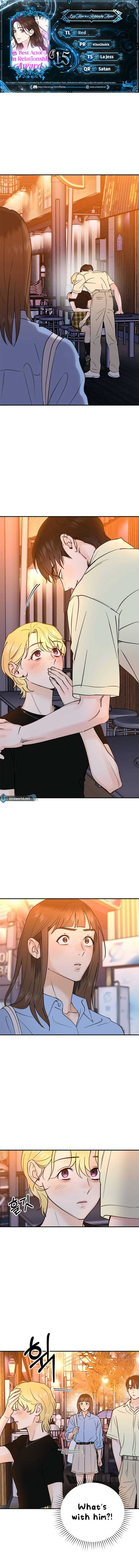 Best Actor in a Relationship Award Chapter 15 - Page 1