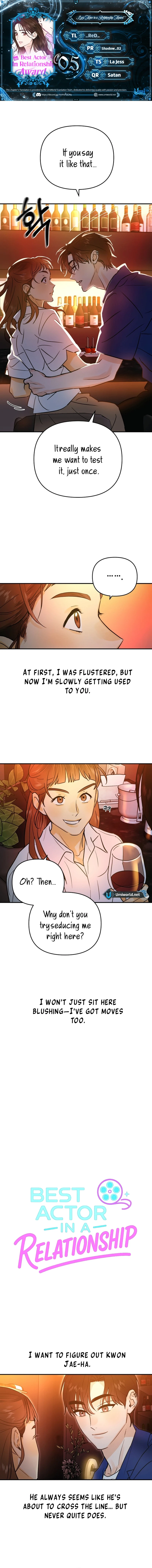 Best Actor in a Relationship Award Chapter 5 - Page 1