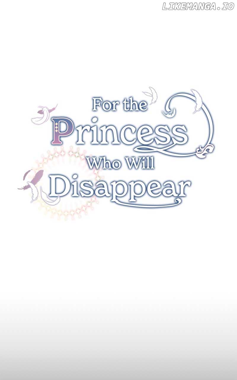 For The Princess Who Will Disappear Chapter 21 - Page 32