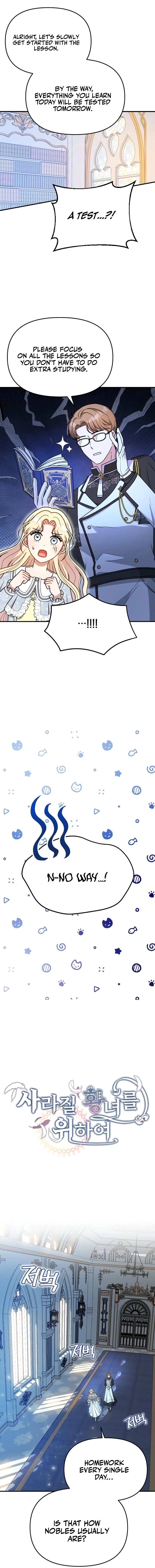 For The Princess Who Will Disappear Chapter 5 - Page 5