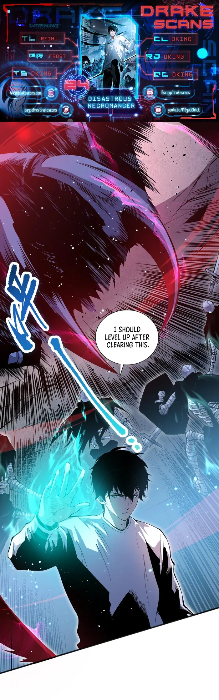 Disastrous Necromancer Chapter 24 - Page 1