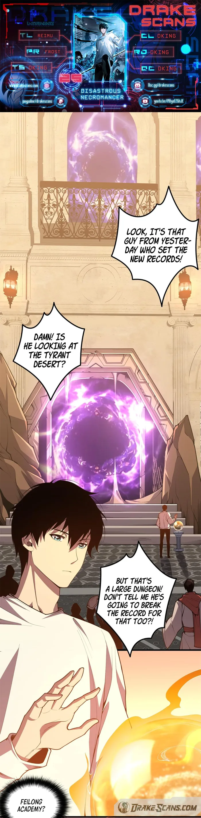 Disastrous Necromancer Chapter 25 - Page 1