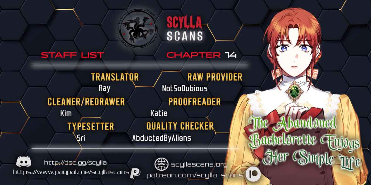 The Abandoned Bachelorette Enjoys Her Simple Life Chapter 14 - Page 1