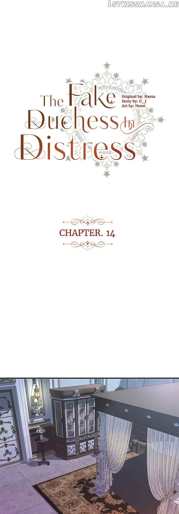 The Fake Duchess in Distresss Chapter 14 - Page 1