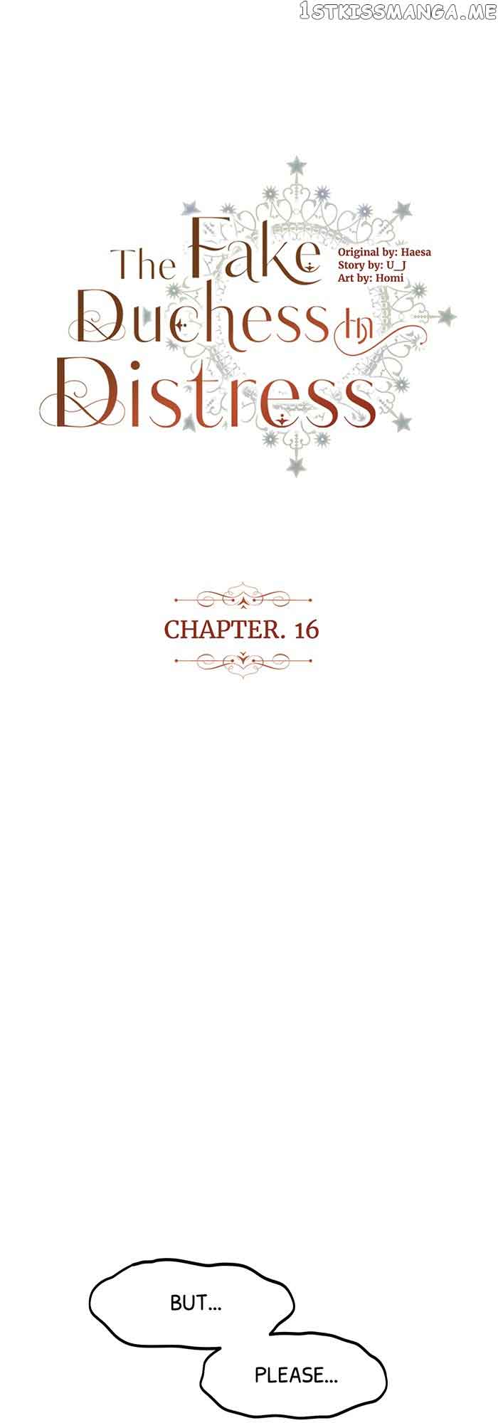 The Fake Duchess in Distresss Chapter 16 - Page 1