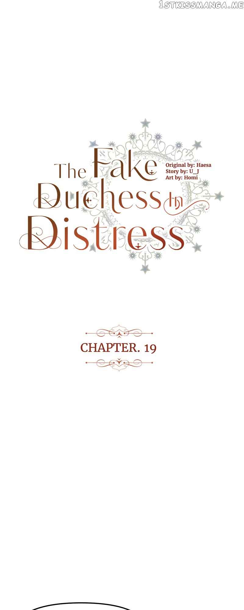 The Fake Duchess in Distresss Chapter 19 - Page 1