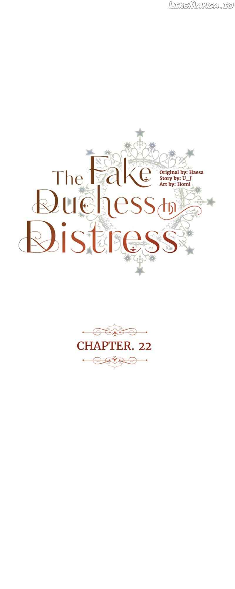 The Fake Duchess in Distresss Chapter 22 - Page 1