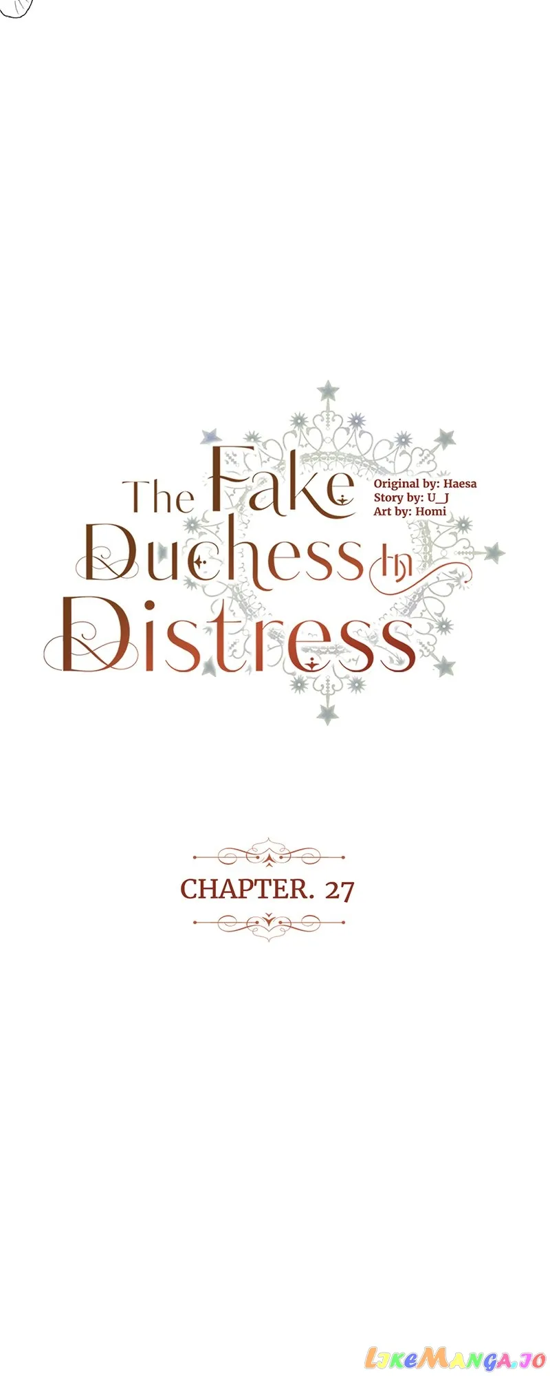 The Fake Duchess in Distresss Chapter 27 - Page 3