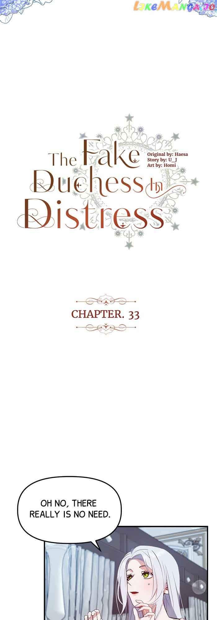 The Fake Duchess in Distresss Chapter 33 - Page 2