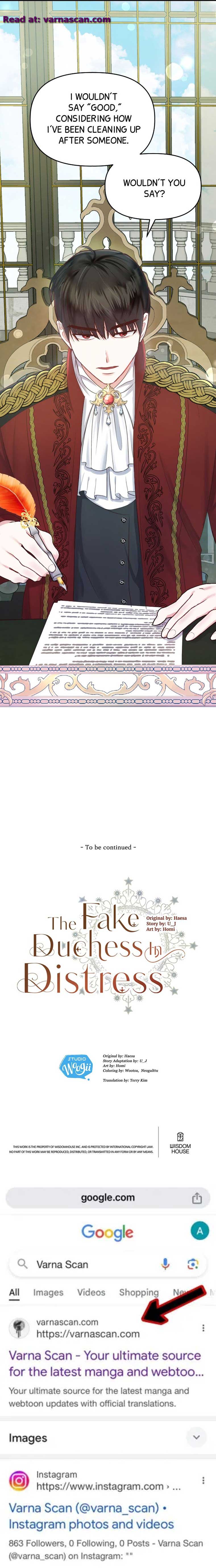 The Fake Duchess in Distresss Chapter 62 - Page 12