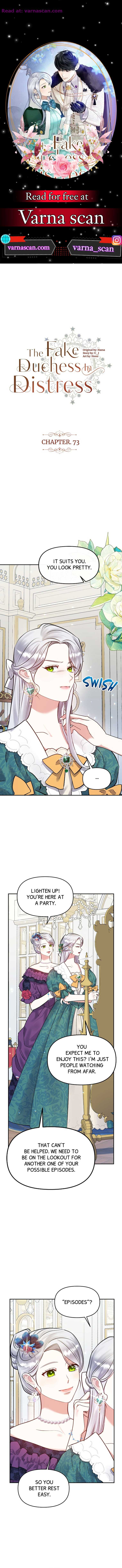 The Fake Duchess in Distresss Chapter 73 - Page 1