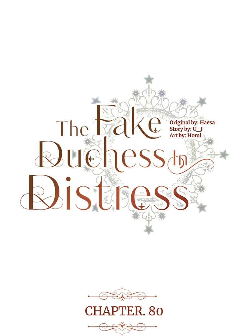 The Fake Duchess in Distresss Chapter 80 - Page 1