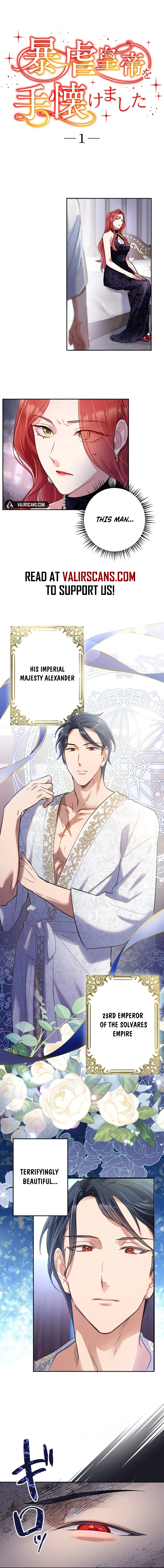 I Tamed the Tyrannical Emperor Chapter 1 - Page 2