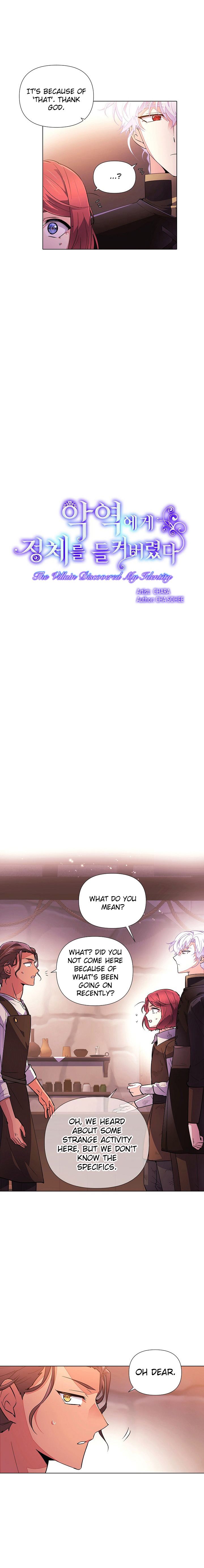 The Villain Discovered My Identity Chapter 69 - Page 3