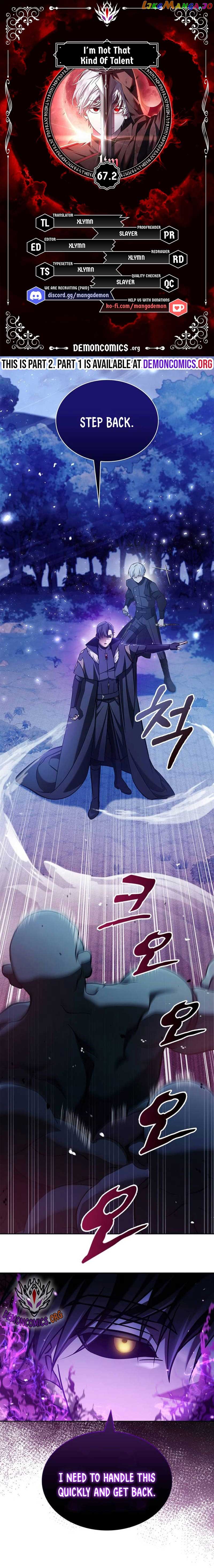 I’m Not That Kind of Talent Chapter 67.2 - Page 1