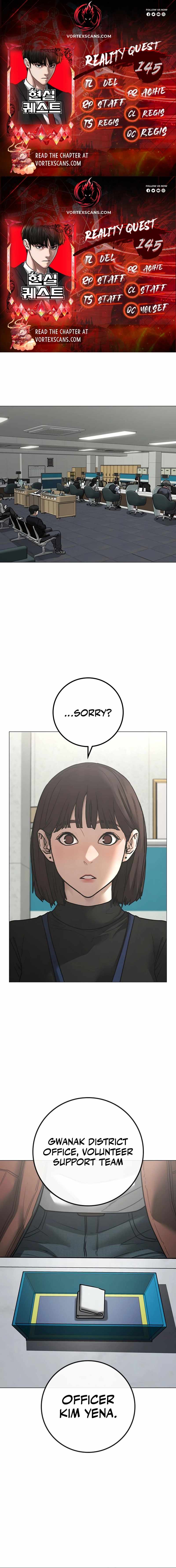 Reality Quest Chapter 145 - Page 1