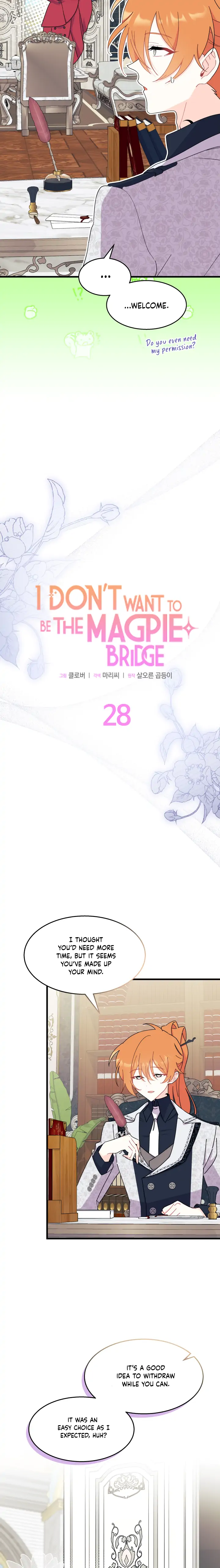 I Don’t Want To Be a Magpie Bridge Chapter 28 - Page 2