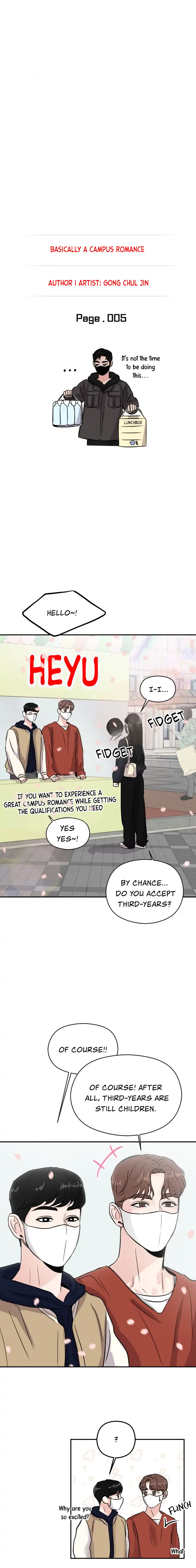 A Campus Romance, I Guess Chapter 5 - Page 7