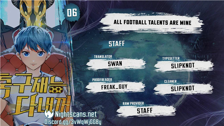 All Football Talents Are Mine Chapter 6 - Page 1