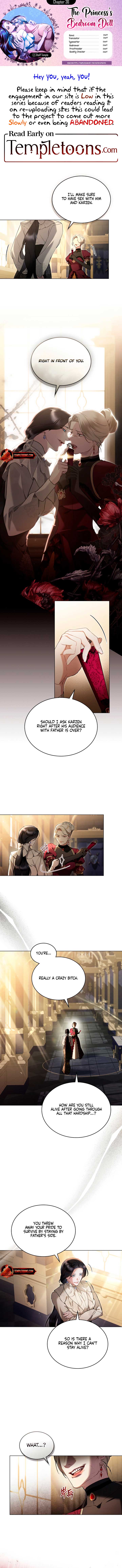 The Princess’s Bedchamber Toy Chapter 36 - Page 1