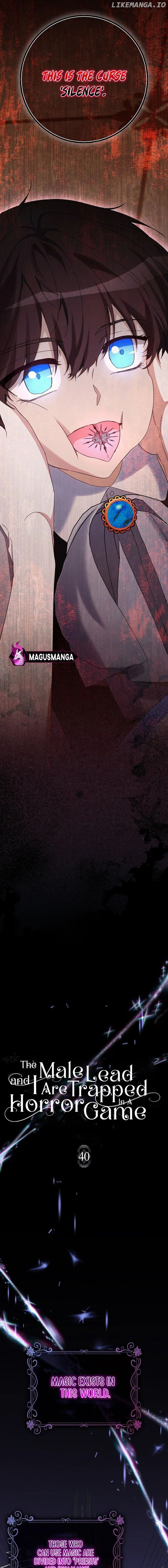 The Male Lead and I are Trapped in a Horror Game Chapter 40 - Page 2