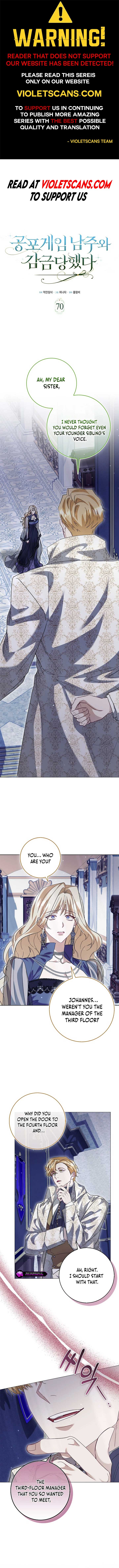 The Male Lead and I are Trapped in a Horror Game Chapter 70 - Page 1