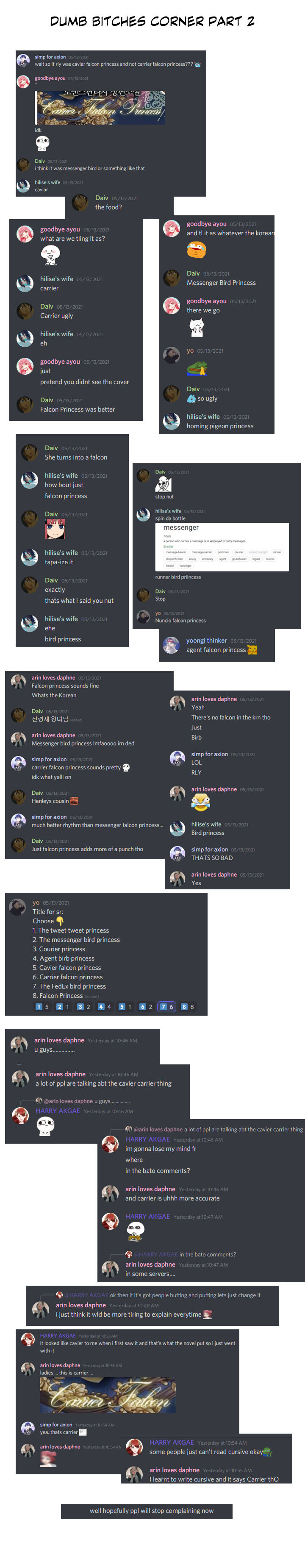 Cavier Falcon Princess Chapter 10 - Page 20