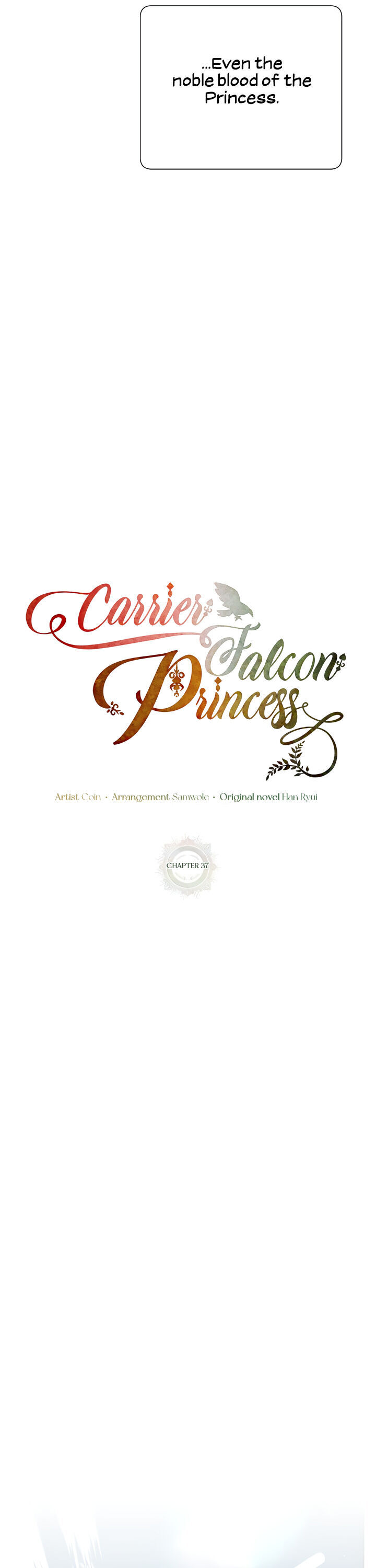 Cavier Falcon Princess Chapter 37 - Page 17