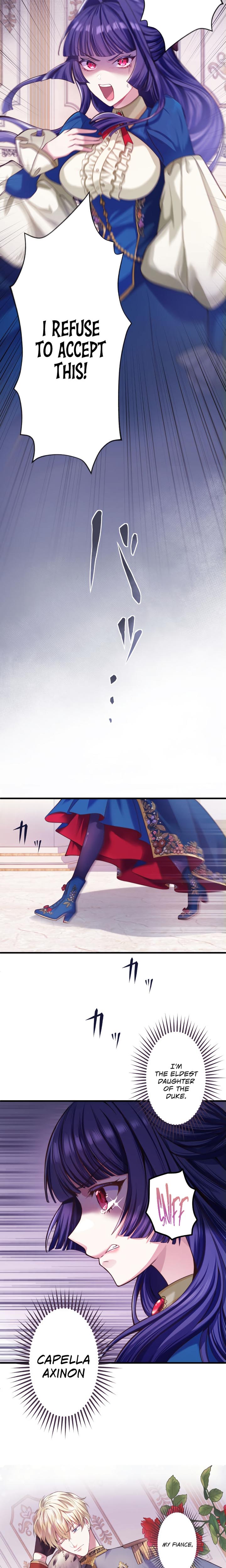 The Villainess Can’t Take Revenge on Her Reaper Father Chapter 1 - Page 4