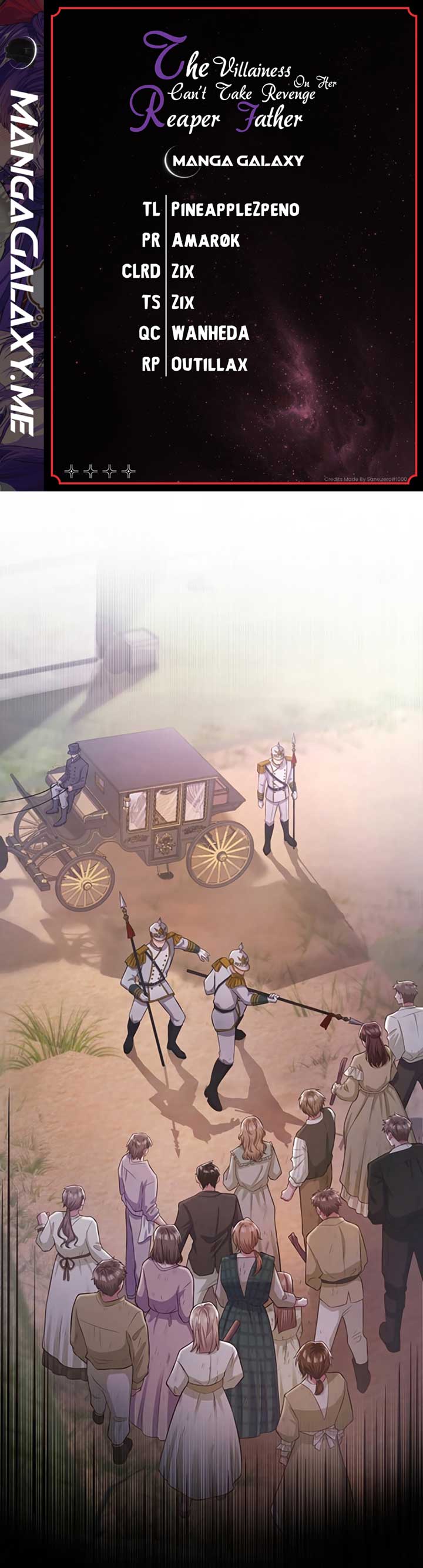 The Villainess Can’t Take Revenge on Her Reaper Father Chapter 11 - Page 1