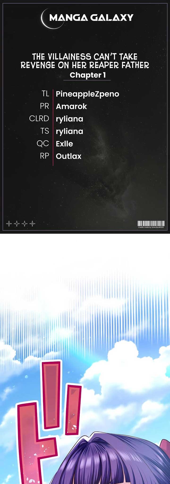 The Villainess Can’t Take Revenge on Her Reaper Father Chapter 5 - Page 1