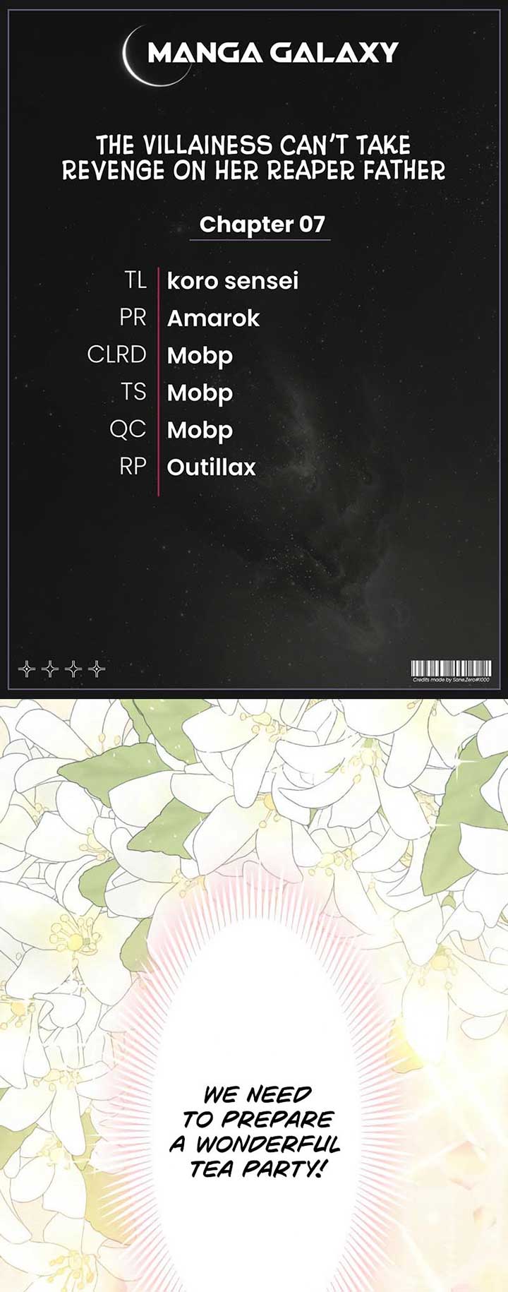 The Villainess Can’t Take Revenge on Her Reaper Father Chapter 7 - Page 1