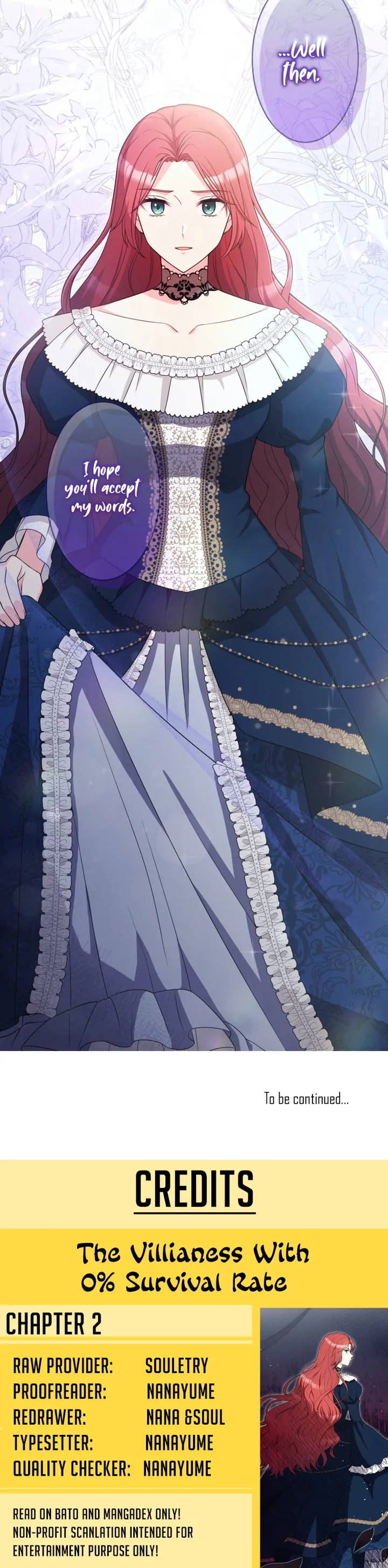 Villainess with a 0% Survival Rate Chapter 2 - Page 19