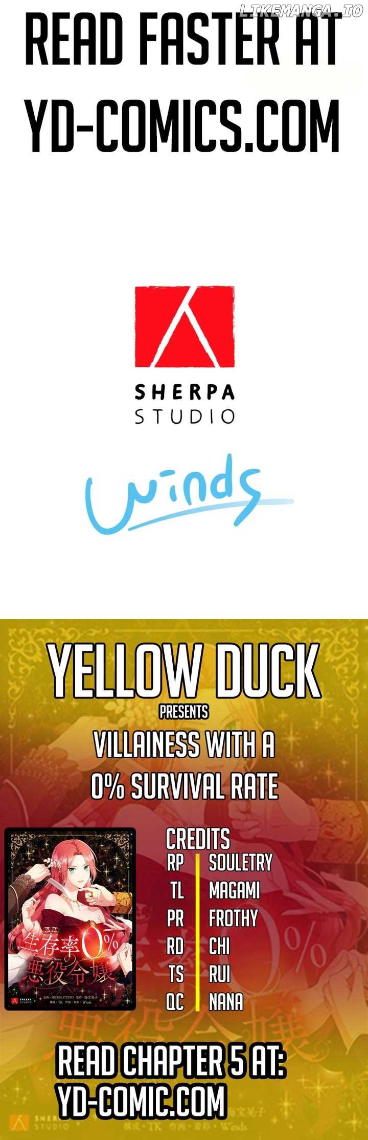 Villainess with a 0% Survival Rate Chapter 5 - Page 14