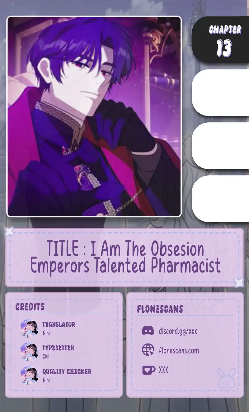 The Obsessive Emperor’s Capable Pharmacist Chapter 13 - Page 1