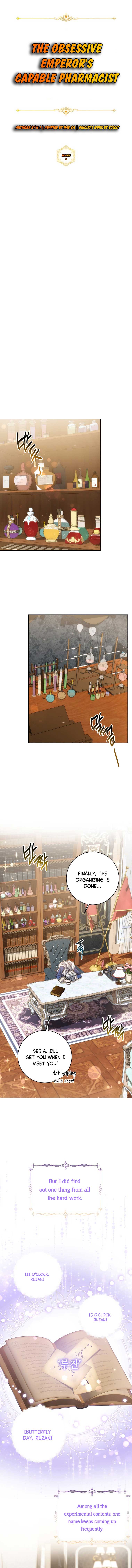 The Obsessive Emperor’s Capable Pharmacist Chapter 8 - Page 5