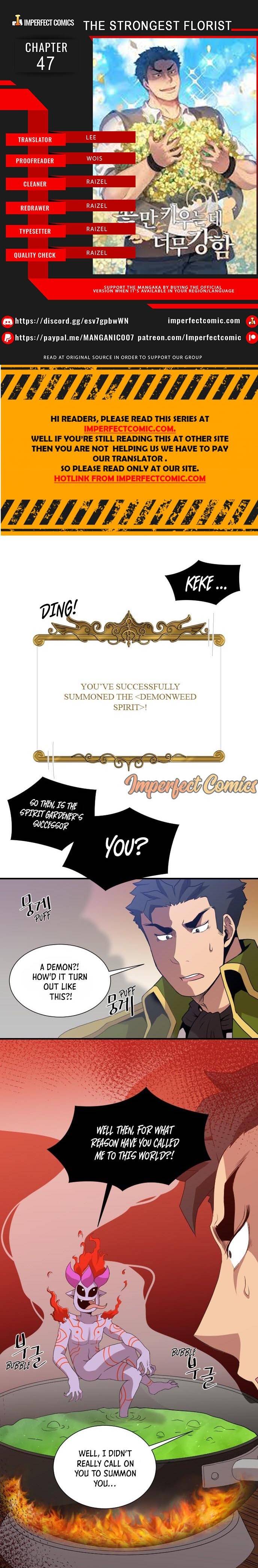 The Strongest Florist Chapter 47 - Page 1