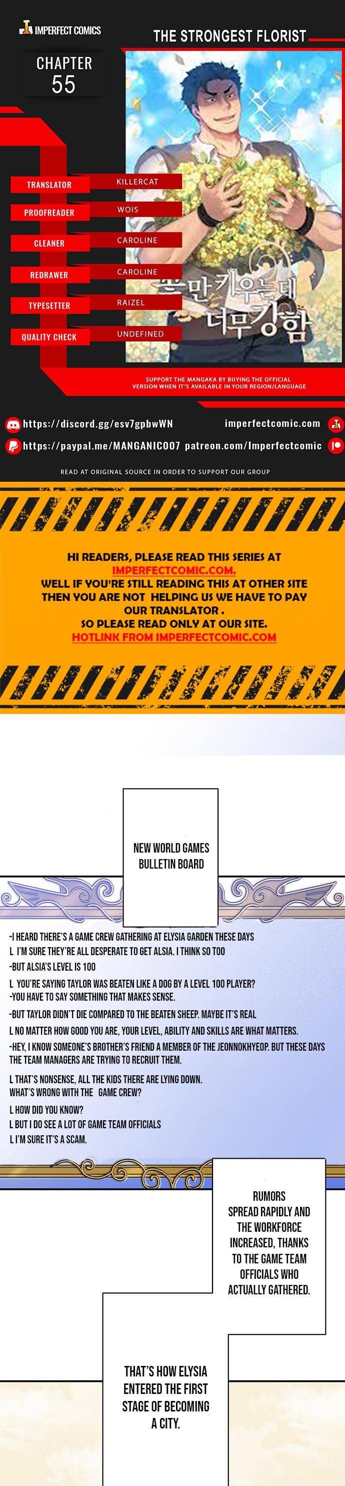 The Strongest Florist Chapter 55 - Page 1
