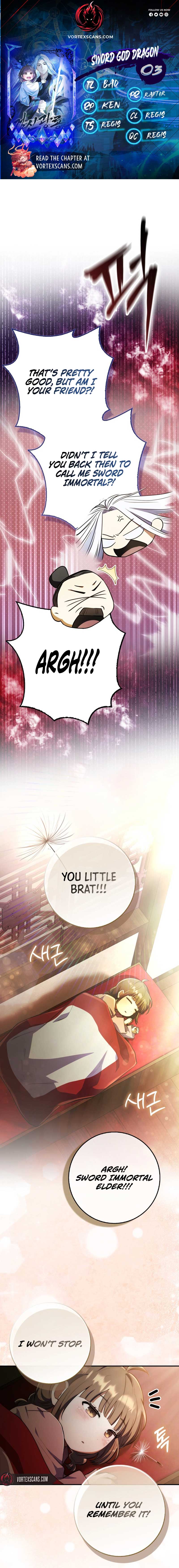 Sword God Dragon Chapter 3 - Page 1