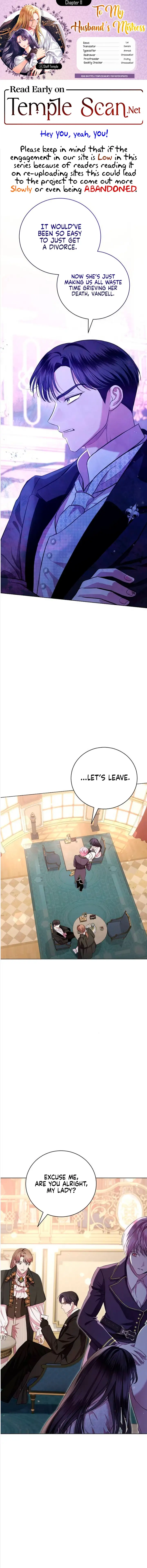 To My Husband’s Mistress Chapter 11 - Page 1