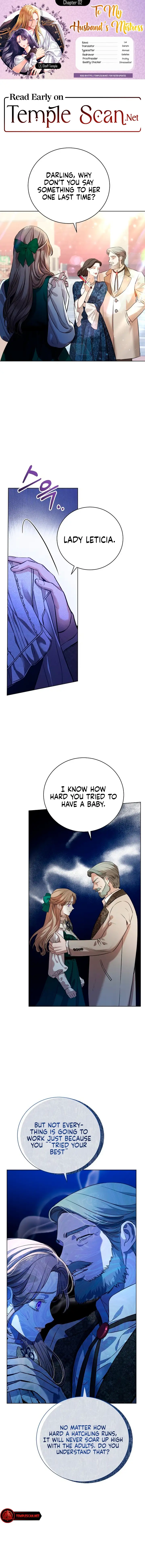 To My Husband’s Mistress Chapter 2 - Page 1