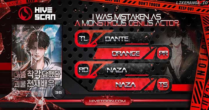  Was Immediately Mistaken for a Monster Genius Actor Chapter 36 - Page 1