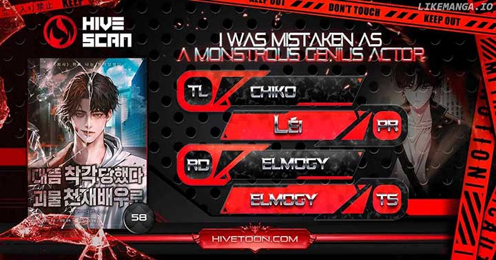  Was Immediately Mistaken for a Monster Genius Actor Chapter 58 - Page 1