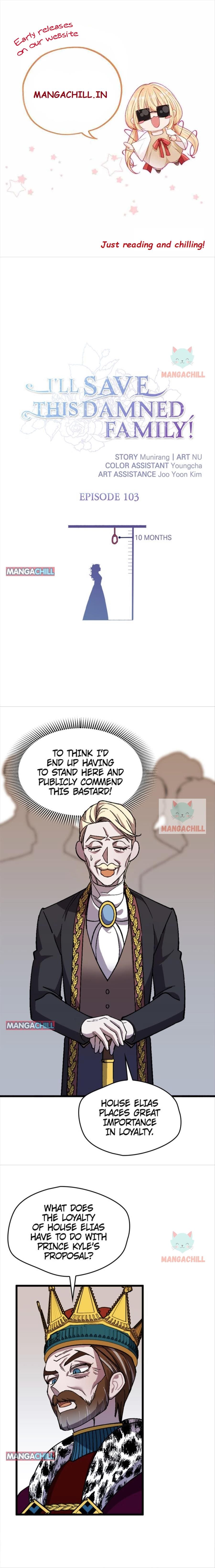 I’ll Save a Decent Family Chapter 103 - Page 1