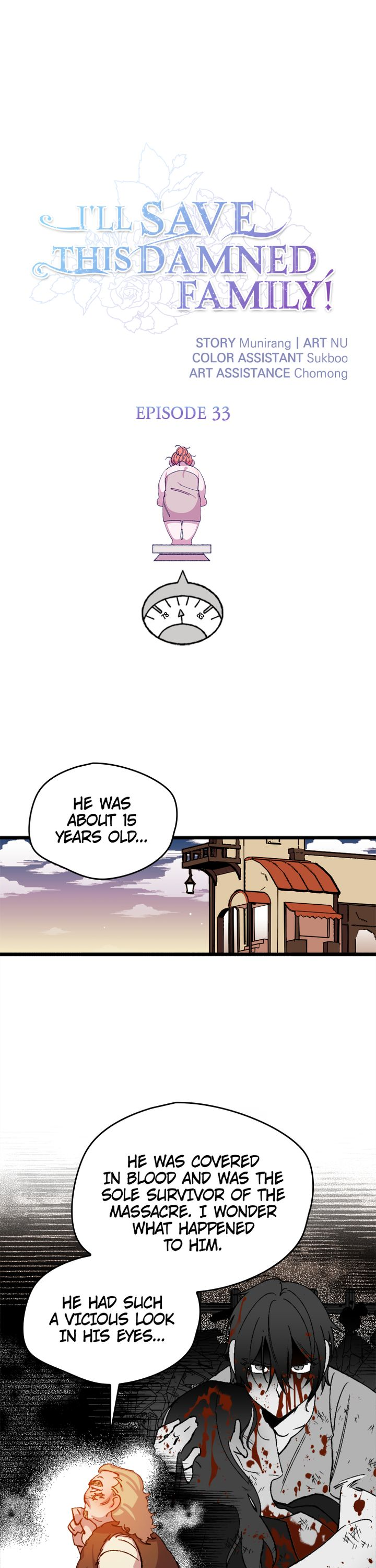 I’ll Save a Decent Family Chapter 33 - Page 1