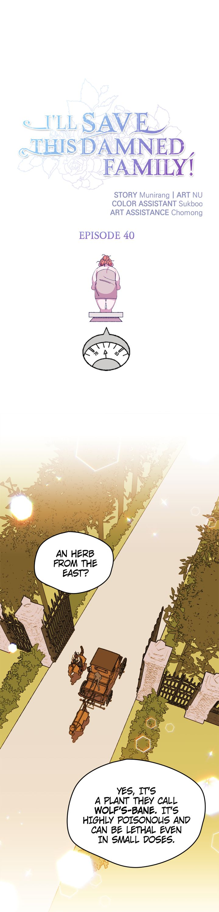 I’ll Save a Decent Family Chapter 40 - Page 1